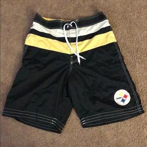 Men’s Steelers swim trunks